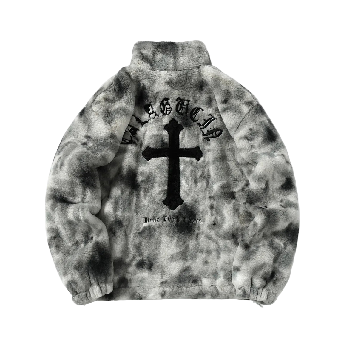 Fur Embedded Cross Jacket