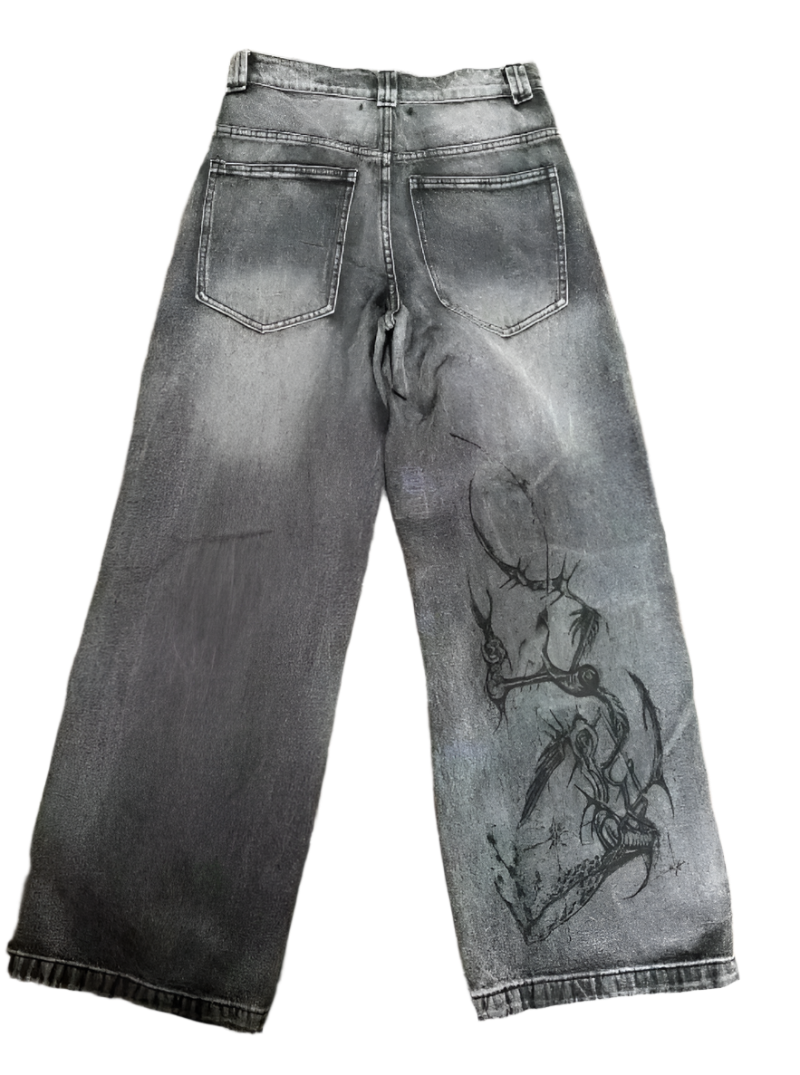 Loose Straight Jeans