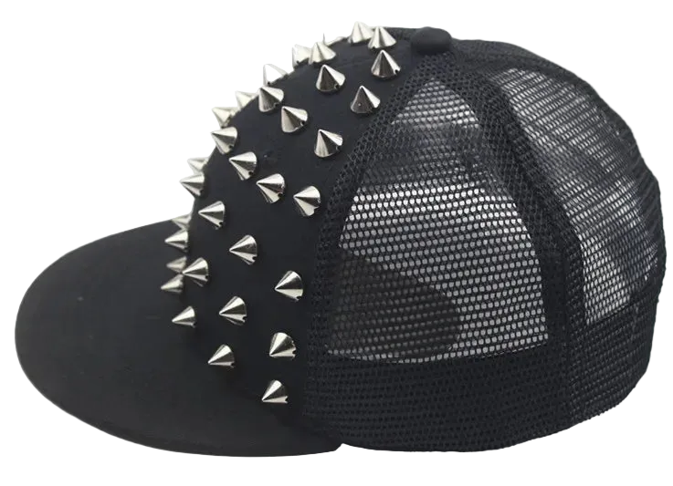 Unisex Rivet Flat Hat