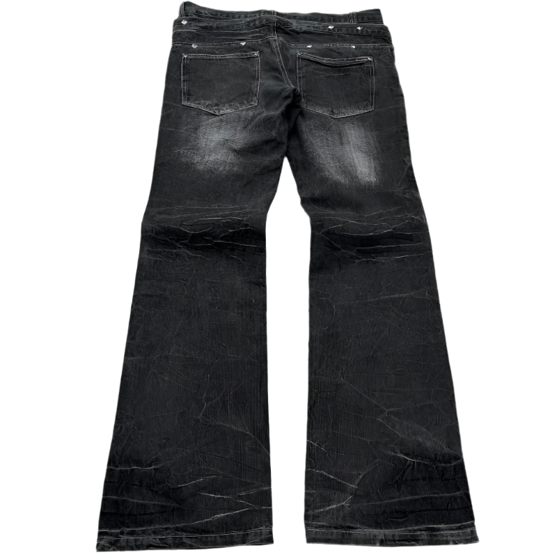 Washed Flared Jeans