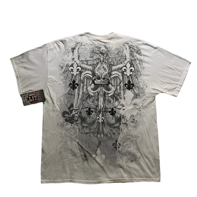 affliction design graphic t-shirt
