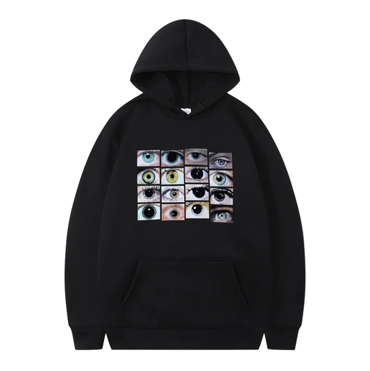 Eyes Print Hoodie