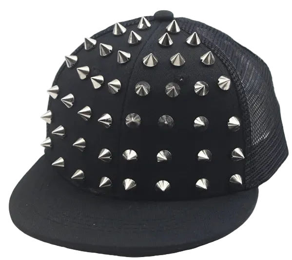 Unisex Rivet Flat Hat