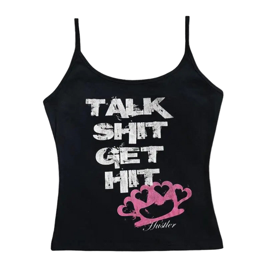 2000s slogan crop top