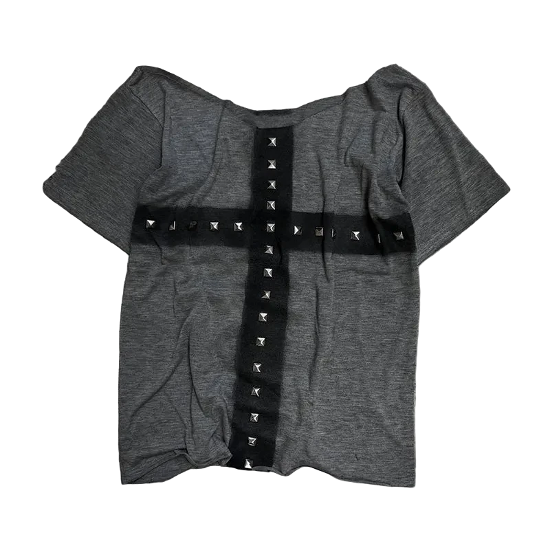 Rivet Cross Tee