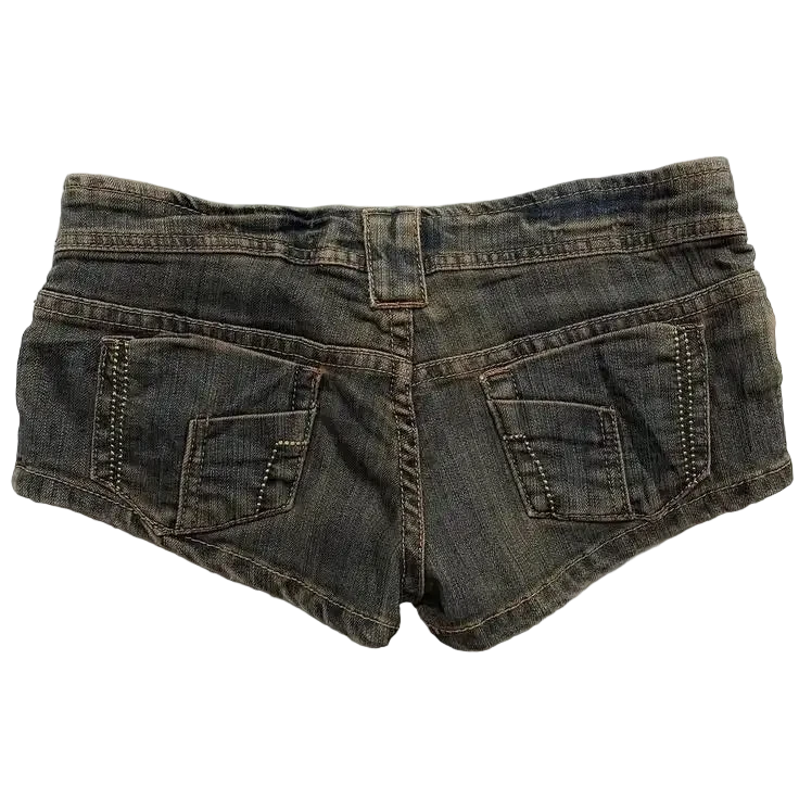 Distressed Mini Shorts