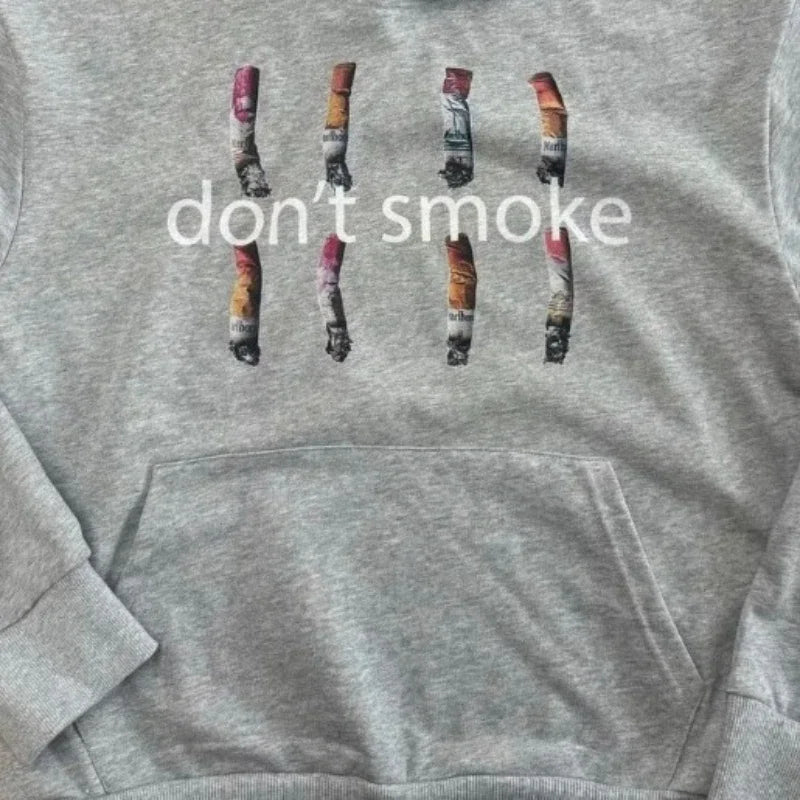 Y2K 'don't smoke' Hoodie