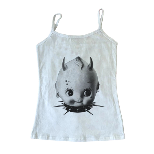 Doll Head Print Cami Top