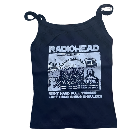 Radiohead cami top