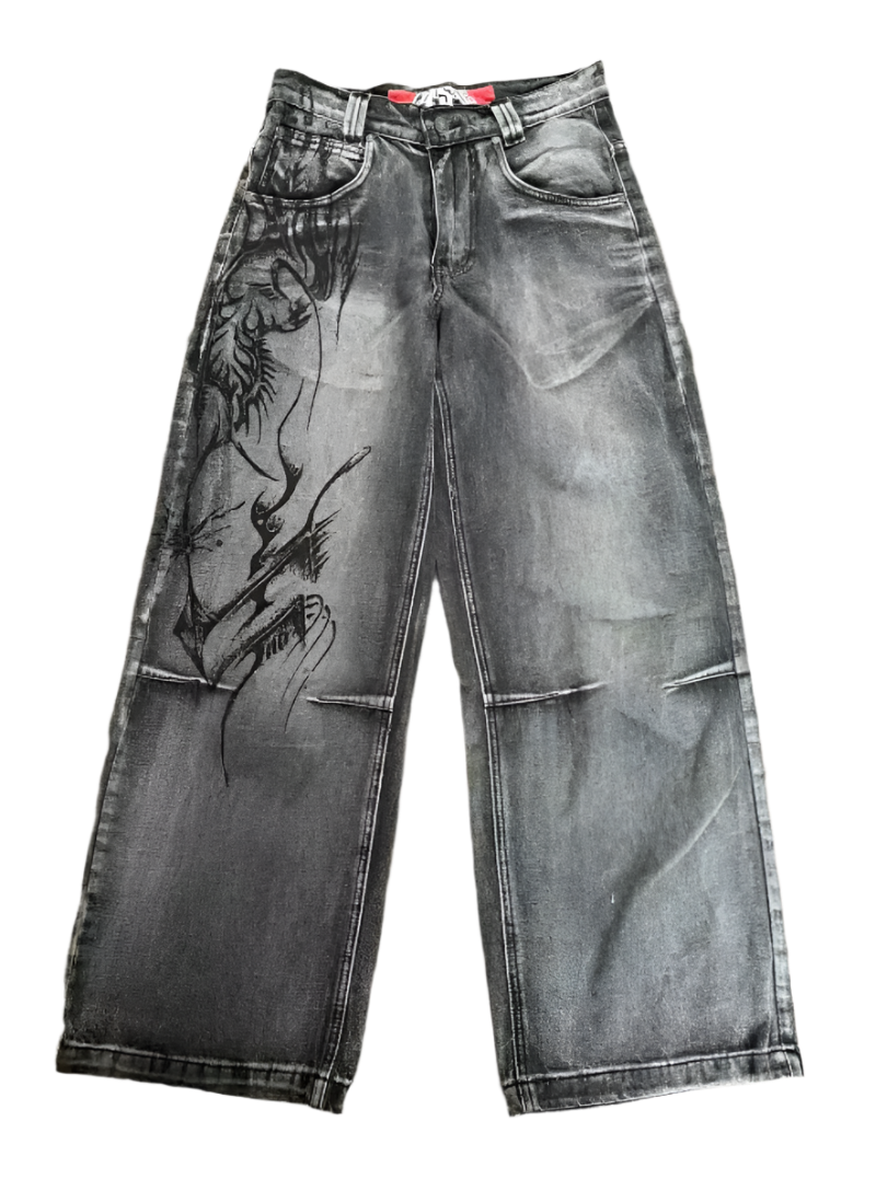Loose Straight Jeans
