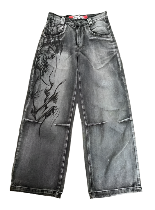 Loose Straight Jeans