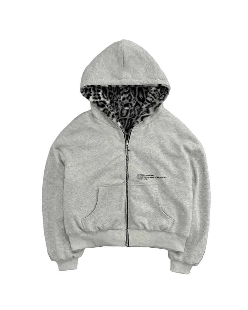 Two-sided Zipper Hoodie