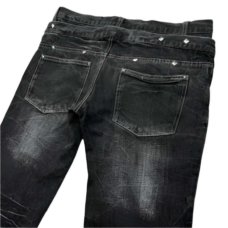 Washed Flared Jeans
