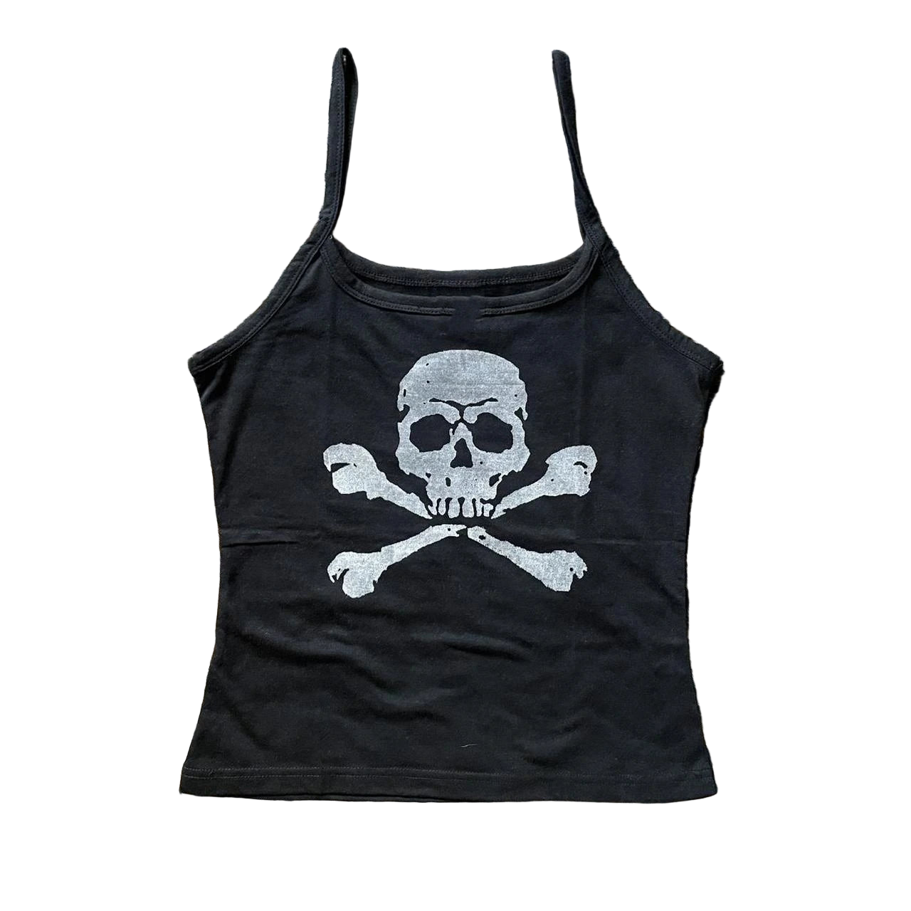 skull print cami top