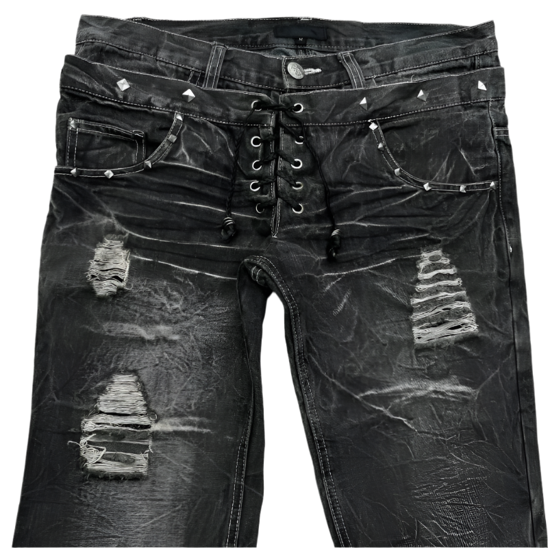 Washed Flared Jeans
