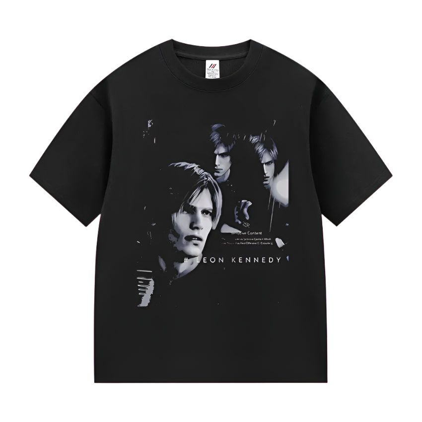 Leon S Kennedy Resident Evil Graphic T Shirt