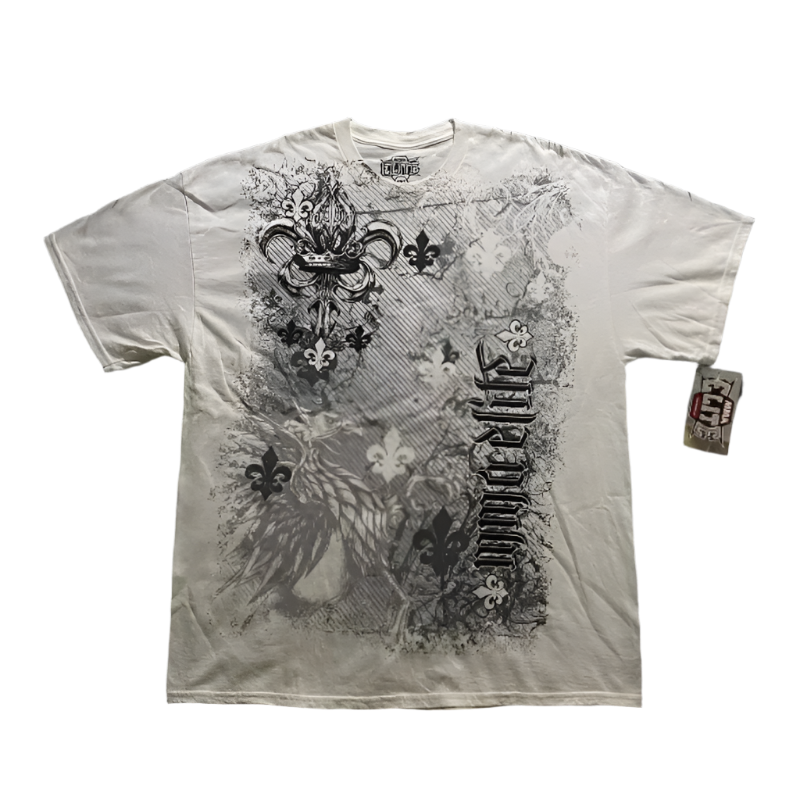 affliction design graphic t-shirt