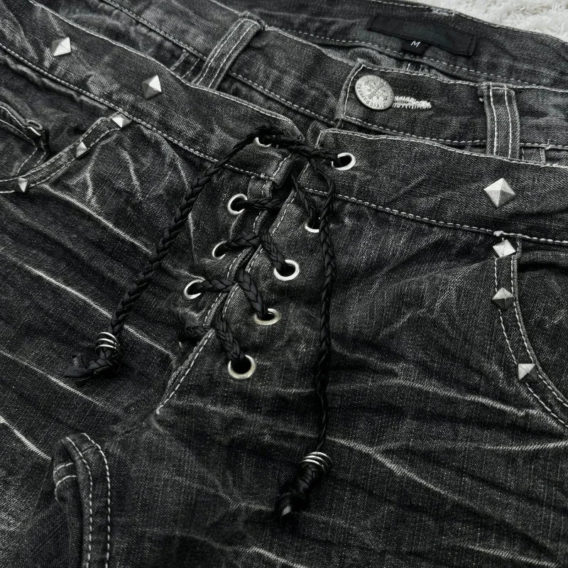 Washed Flared Jeans