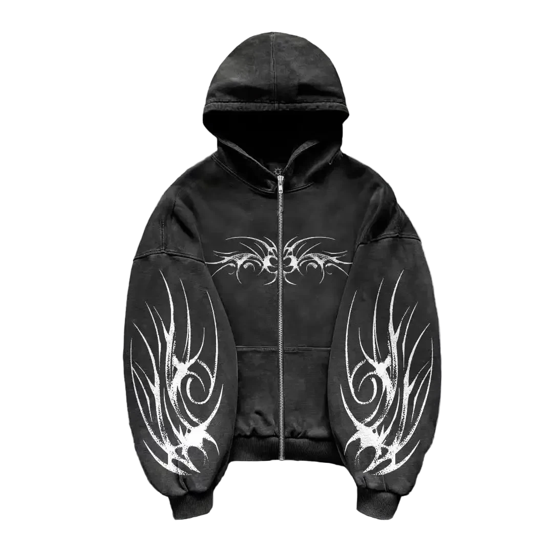 Cybersigilism Zipper Hoodie