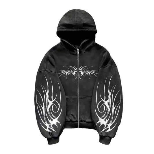 Cybersigilism Zipper Hoodie