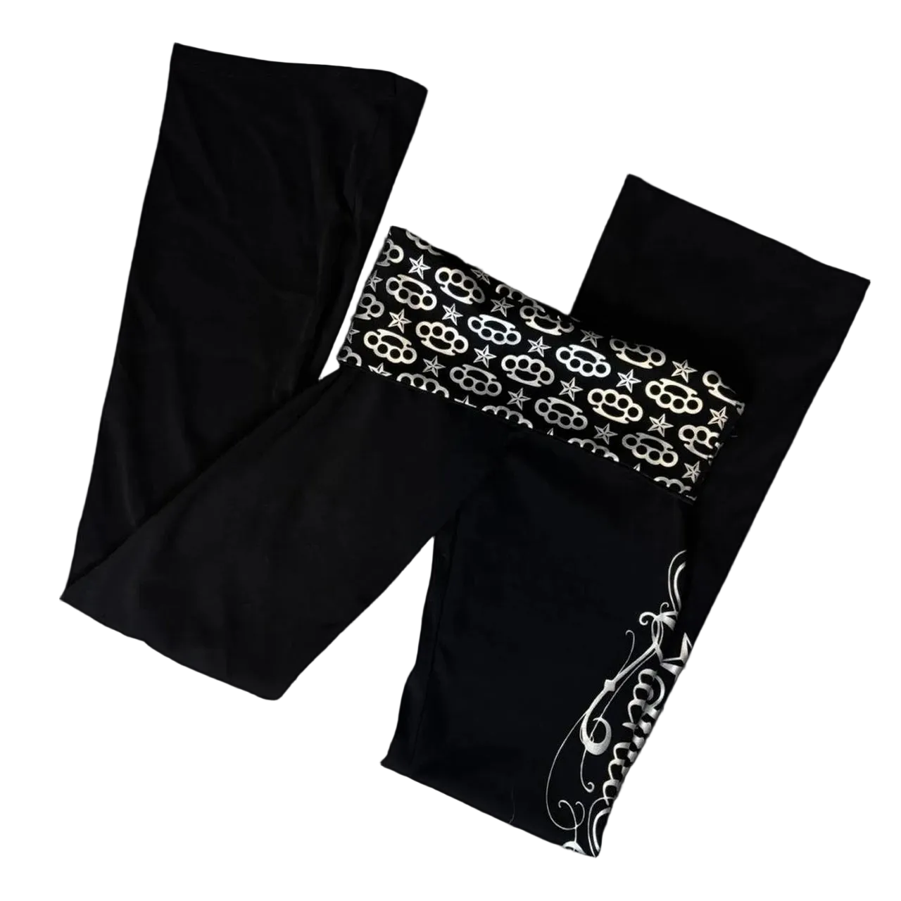 Knuckle Duster Flared Bottoms