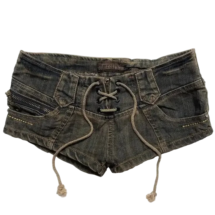 Distressed Mini Shorts