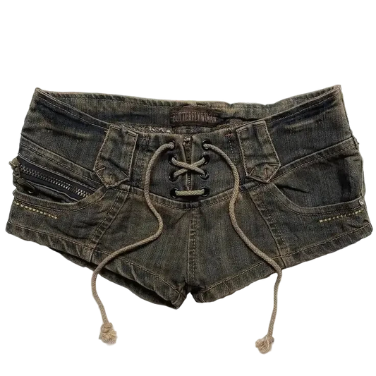 Distressed Mini Shorts