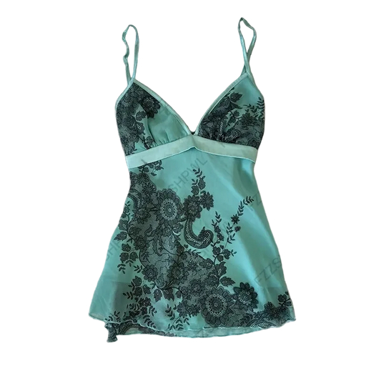 Lace Mesh Tank Top